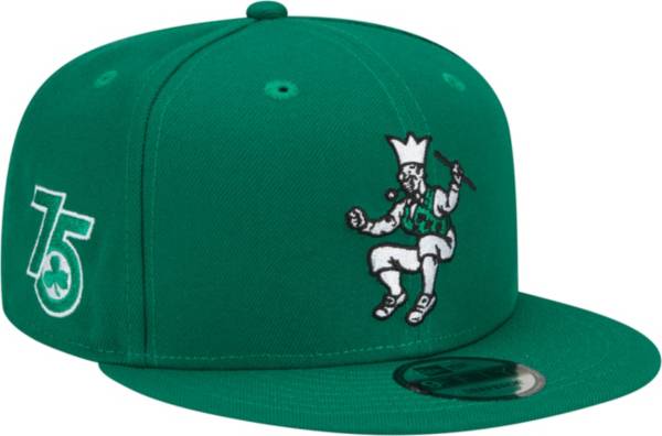 New Era Men's 2021-22 City Edition Boston Celtics Green 9Fifty Adjustable Hat