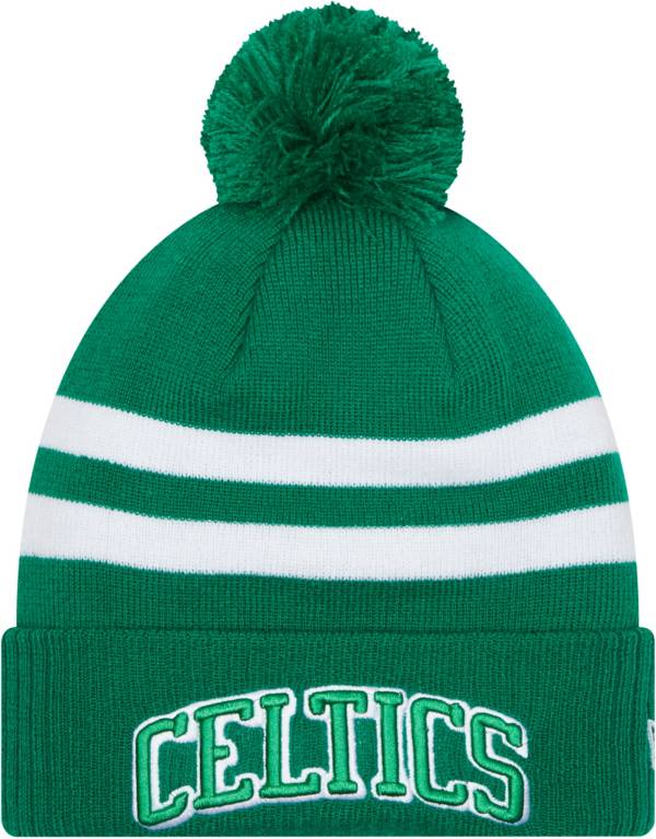 New Era Men's 2021-22 City Edition Boston Celtics Green Knit Hat