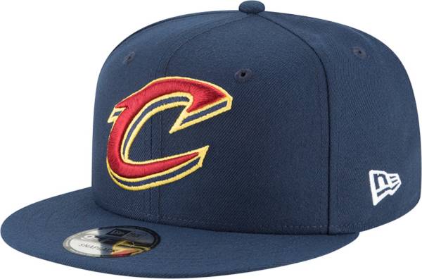 New Era Men's Cleveland Cavaliers Black 9Fifty Adjustable Hat