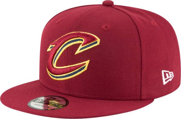 New Era Men's Cleveland Cavaliers Red 9Fifty Adjustable Hat