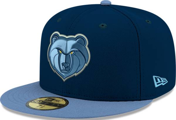 New Era Men's Memphis Grizzlies Blue 59Fifty Fitted Hat