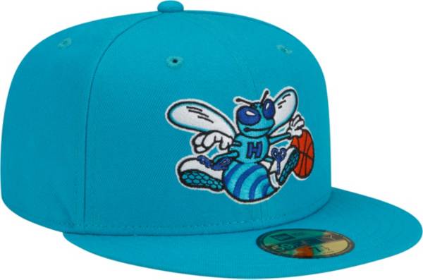 New Era Men's 2021-22 City Edition Charlotte Hornets Turquoise 59Fifty Fitted Hat