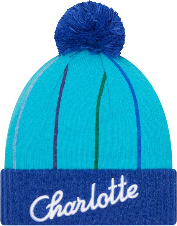 New Era Men's 2021-22 City Edition Charlotte Hornets Turqoise Knit Hat product image