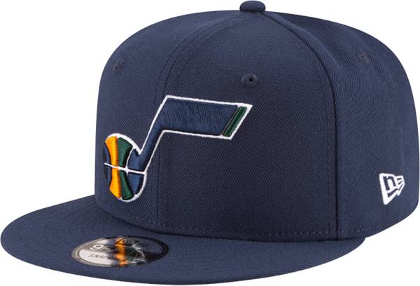 New Era Men's Utah Jazz Blue 9Fifty Adjustable Hat