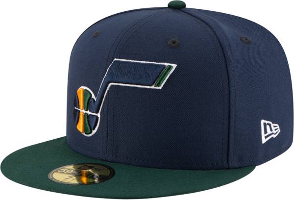 New Era Men's Utah Jazz Navy 59Fifty Fitted Hat