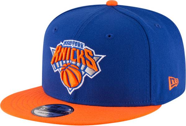 New Era Men's New York Knicks Blue 9Fifty Adjustable Hat