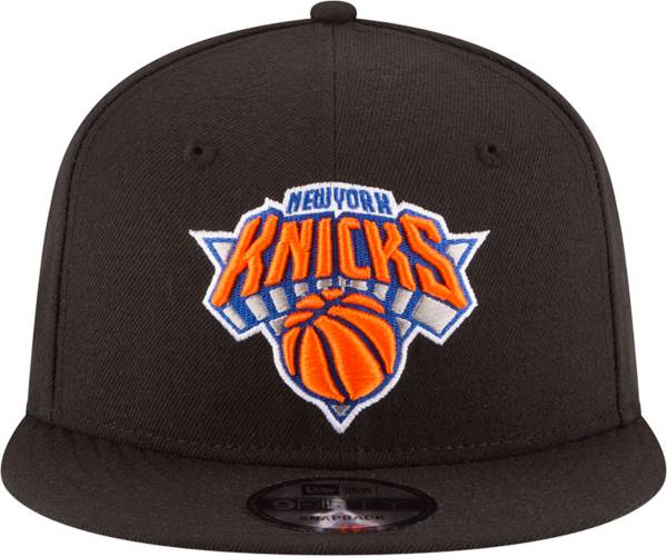 New Era Men's New York Knicks Black 9Fifty Adjustable Hat