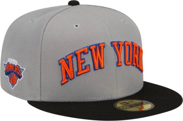 New Era Men's 2021-22 City Edition New York Knicks Gray 59Fifty Fitted Hat product image