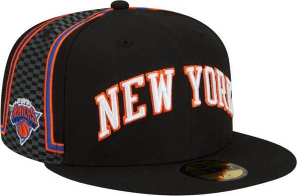 New Era Men's 2021-22 City Edition New York Knicks Black 59Fifty Fitted Hat