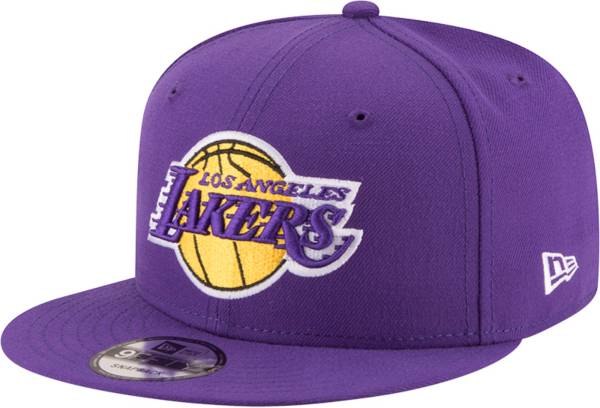 New Era Men's Los Angeles Lakers Purple 9Fifty Adjustable Hat