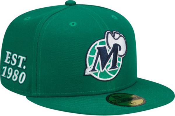 New Era Men's 2021-22 City Edition Dallas Mavericks Green 59Fifty Fitted Hat