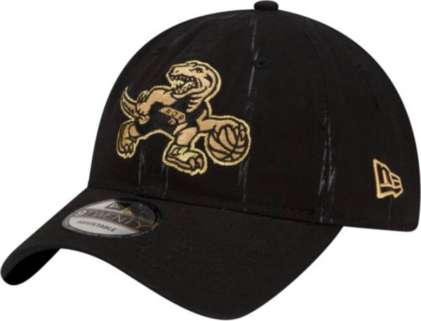 New Era Men's 2021-22 City Edition Toronto Raptors Black 9Twenty Adjustable Hat