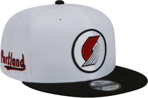 New Era Men's 2021-22 City Edition Portland Trail Blazers White 9Fifty Adjustable Hat