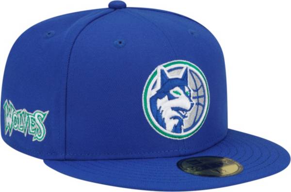 New Era Men's 2021-22 City Edition Minnesota Timberwolves Blue 59Fifty Fitted Hat