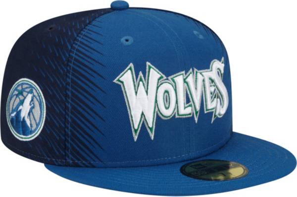 New Era Men's 2021-22 City Edition Minnesota Timberwolves Blue 59Fifty Fitted Hat