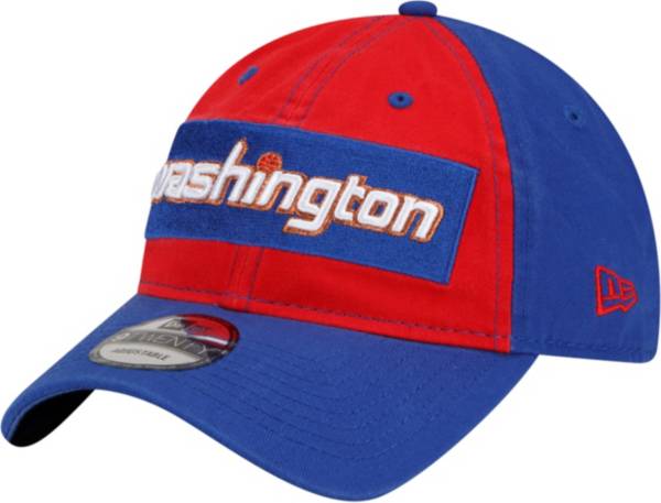 New Era Men's 2021-22 City Edition Washington Wizards Blue 9Twenty Adjustable Hat