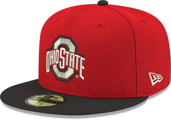 New Era Men's Ohio State Buckeyes Scarlet 59Fifty Fitted Hat