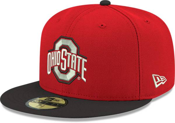 New Era Men's Ohio State Buckeyes Scarlet 59Fifty Fitted Hat product image