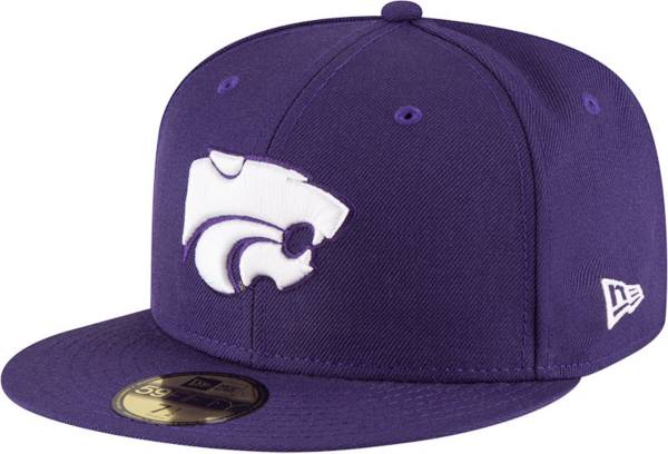 New Era Men's Kansas State Wildcats Purple 59Fifty Fitted Hat