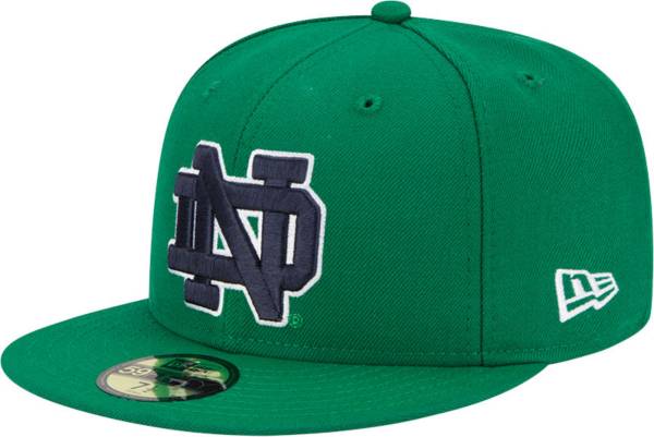 New Era Men's Notre Dame Fighting Irish Green 59Fifty Fitted Hat