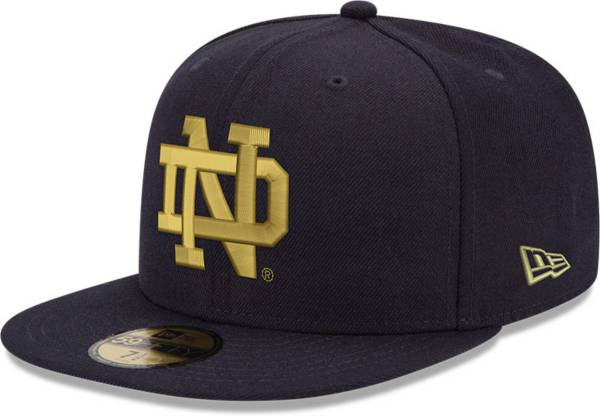 New Era Men's Notre Dame Fighting Irish Navy 59Fifty Fitted Hat