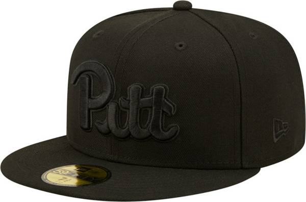 New Era Men's Pitt Panthers Black Tonal 59Fifty Fitted Hat product image