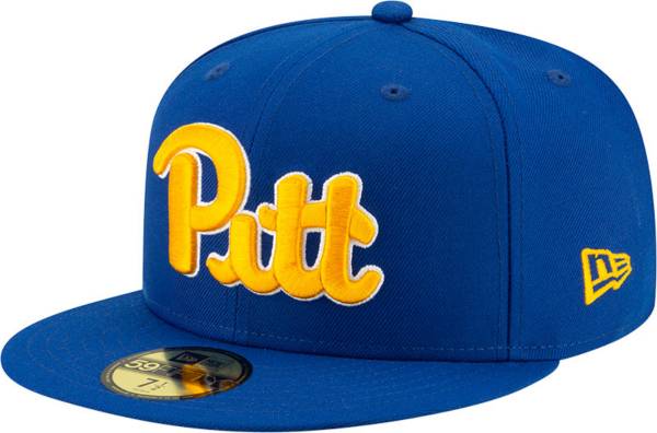 New Era Men's Pitt Panthers Blue 59Fifty Fitted Hat