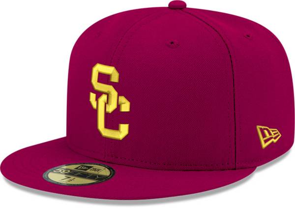 New Era Men's USC Trojans Cardinal 59Fifty Fitted Hat