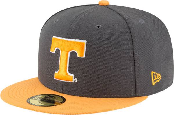 New Era Men's Tennessee Volunteers Grey 59Fifty Fitted Hat