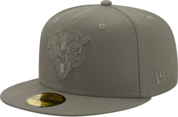 New Era Men's Chicago Bears Color Pack 59Fifty Grey Fitted Hat