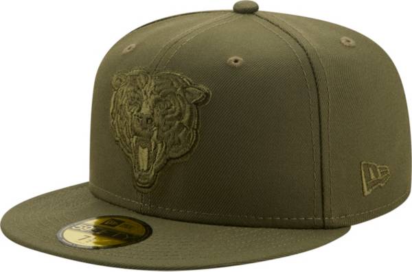 New Era Men's Chicago Bears Color Pack 59Fifty Olive Fitted Hat