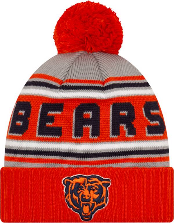 New Era Men's Chicago Bears Navy Cuffed Cheer Knit Beanie