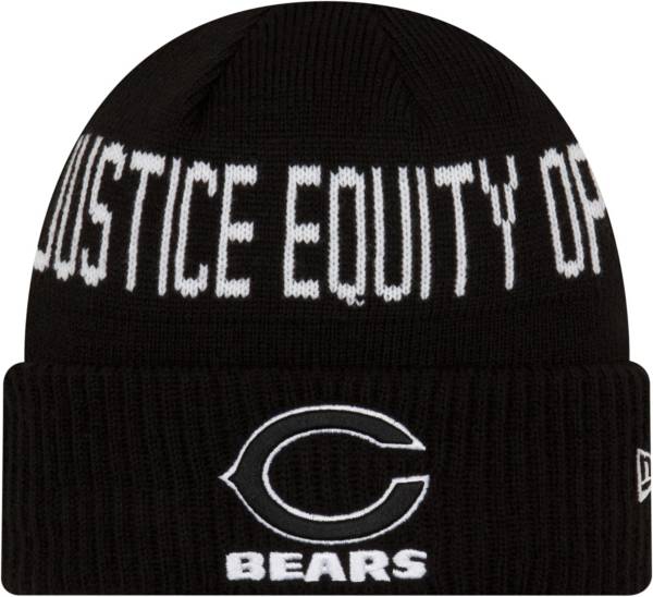 New Era Men's Chicago Bears Social Justice Black Knit product image