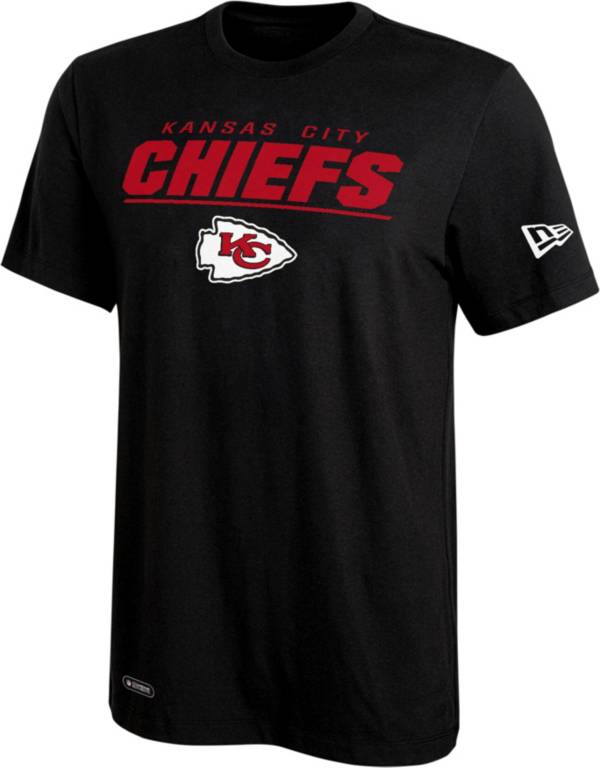 New Era Men's Kansas City Chiefs Black Combine T-Shirt