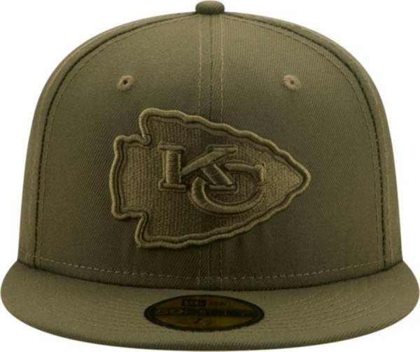 New Era Men's Kansas City Chiefs Color Pack 59Fifty Olive Fitted Hat