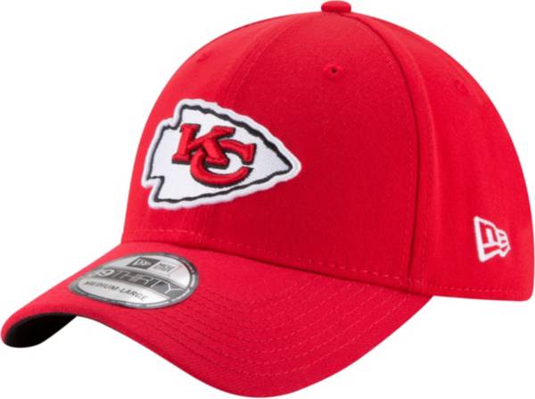 New Era Men's Kansas City Chiefs Red 39Thirty Classic Fitted Hat