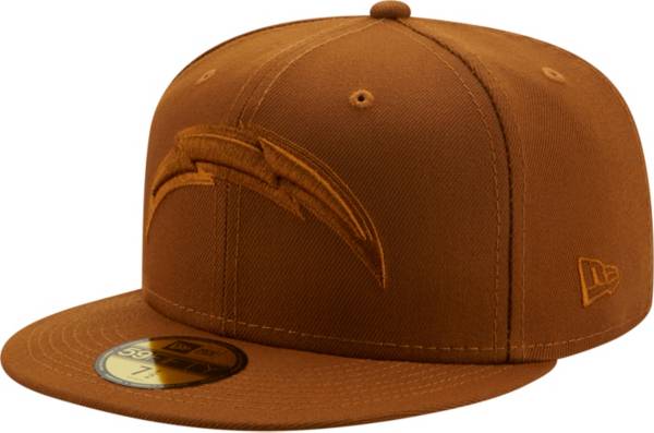 New Era Men's Los Angeles Chargers Color Pack 59Fifty Peanut Fitted Hat