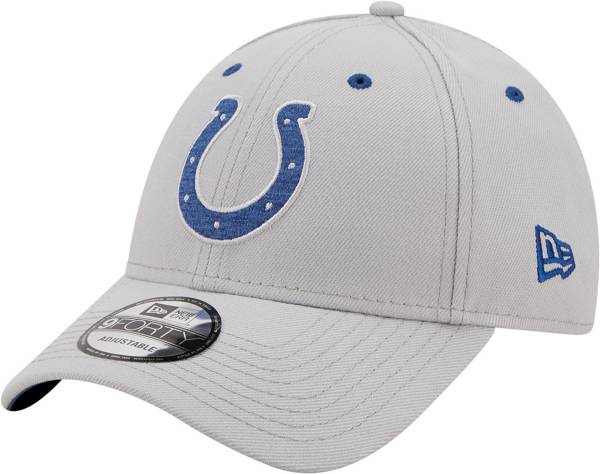 New Era Men's Indianapolis Colts Outline 9Forty Grey Adjustable Hat product image