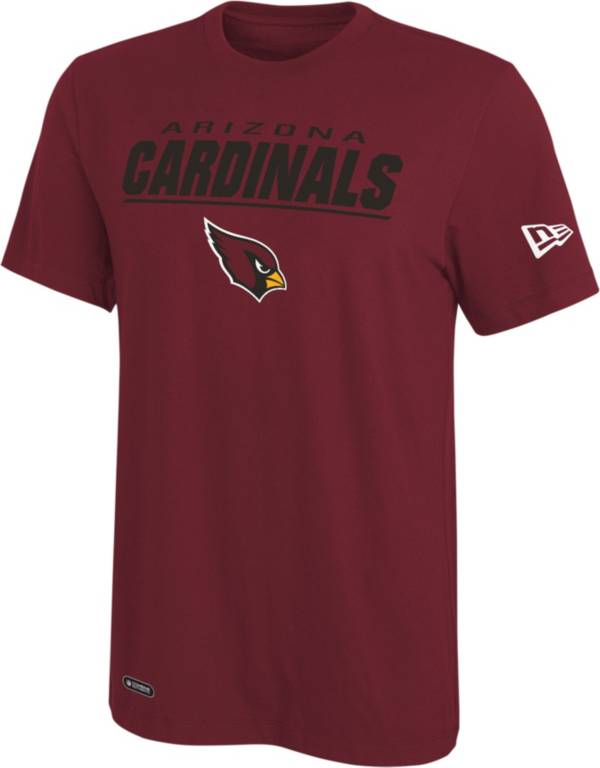 New Era Men's Arizona Cardinals Tough Red Combine T-Shirt