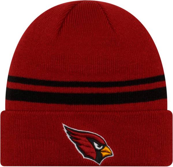 New Era Men's Arizona Cardinals Core Red Cuffed Knit