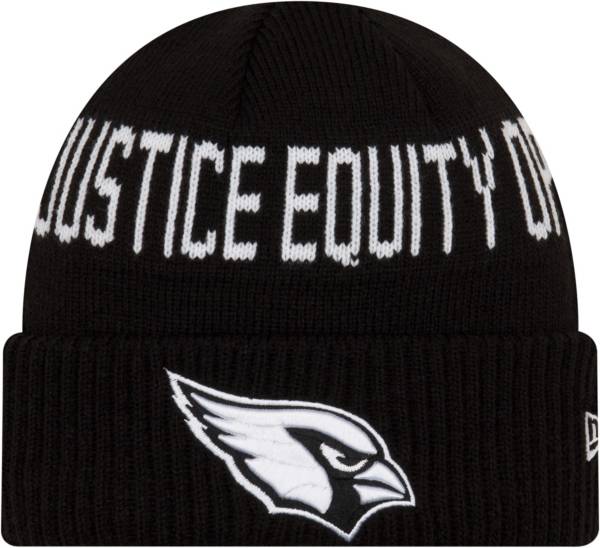 New Era Men's Arizona Cardinals Social Justice Black Knit product image