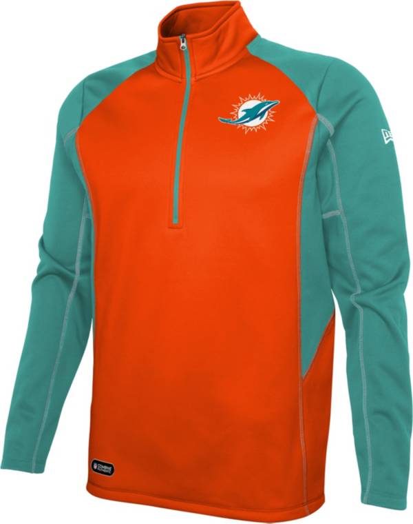New Era Men's Miami Dolphins 2 A Days 1/4 Zip product image