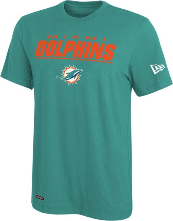 New Era Men's Miami Dolphins Turbo Green Combine T-Shirt