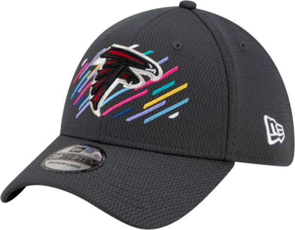 New Era Men's Atlanta Falcons Crucial Catch 39Thirty Grey Stretch Fit Hat