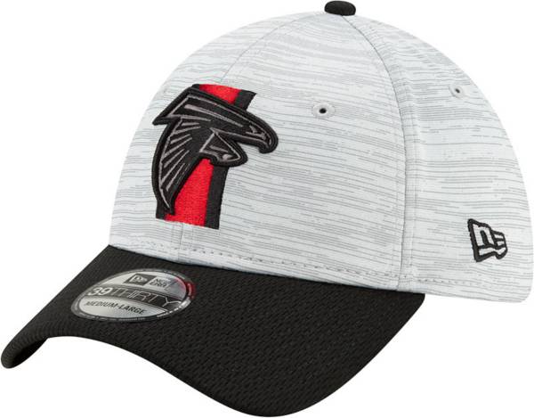 New Era Men's Atlanta Falcons Grey Sideline 2021 Training Camp 39Thirty Stretch Fit Hat