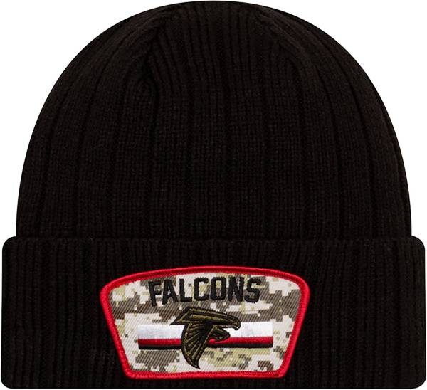 New Era Men's Atlanta Falcons Salute to Service Black Knit