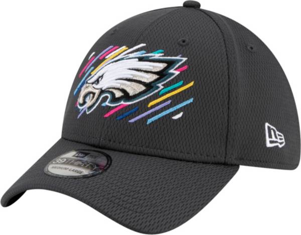 New Era Men's Philadelphia Eagles Crucial Catch 39Thirty Grey Stretch Fit Hat