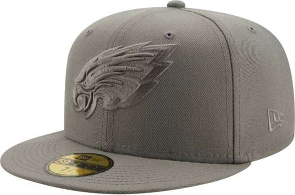 New Era Men's Philadelphia Eagles Color Pack 59Fifty Grey Fitted Hat