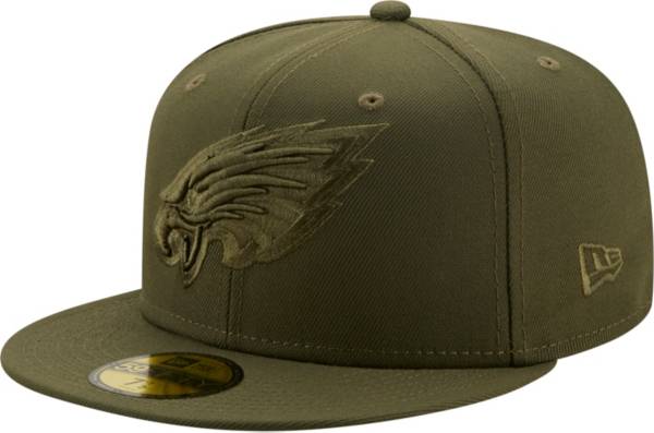 New Era Men's Philadelphia Eagles Color Pack 59Fifty Olive Fitted Hat