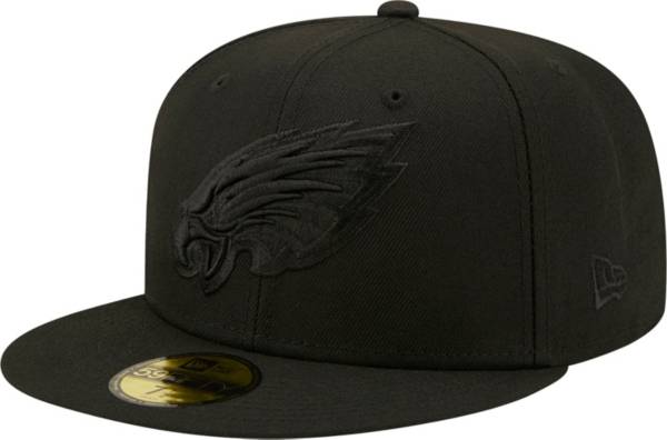 New Era Men's Philadelphia Eagles Color Pack 59Fifty Black Fitted Hat